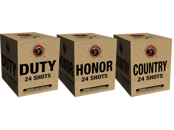 DUTY / HONOR / COUNTRY 24 SHOT