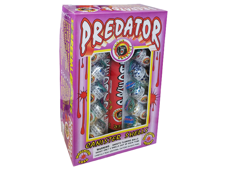 PREDATOR CANISTER SHELLS 12 SHOT