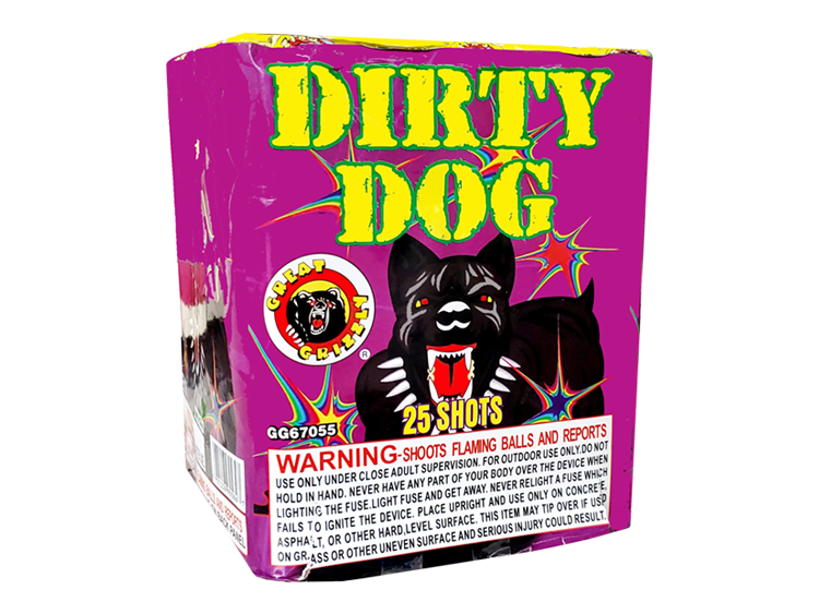 DIRTY DOG 25 SHOT