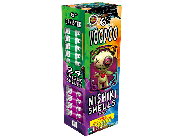 6" VOODOO NISHIKI SHELLS