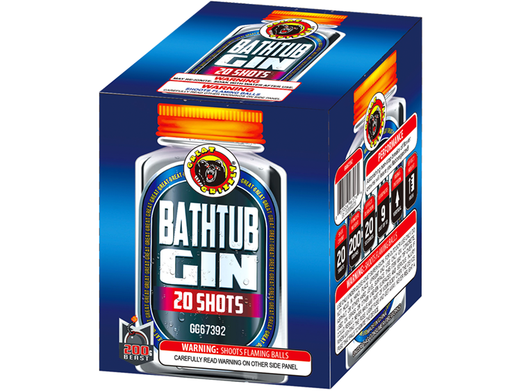 BATHTUB GIN 20 SHOT