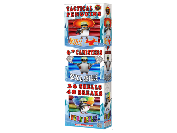 TACTICAL PENGUINS 36 CANISTERS