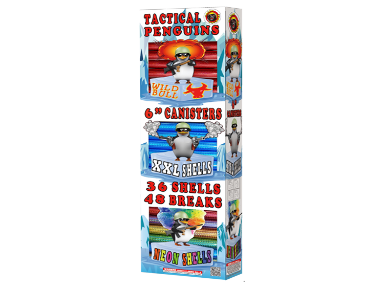 TACTICAL PENGUINS 36 CANISTERS