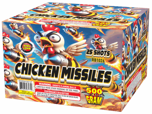 CHICKEN MISSILES 25 SHOT