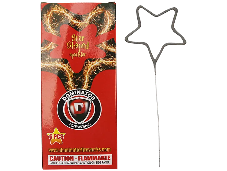 ASSORTED SHAPE SPARKLERS