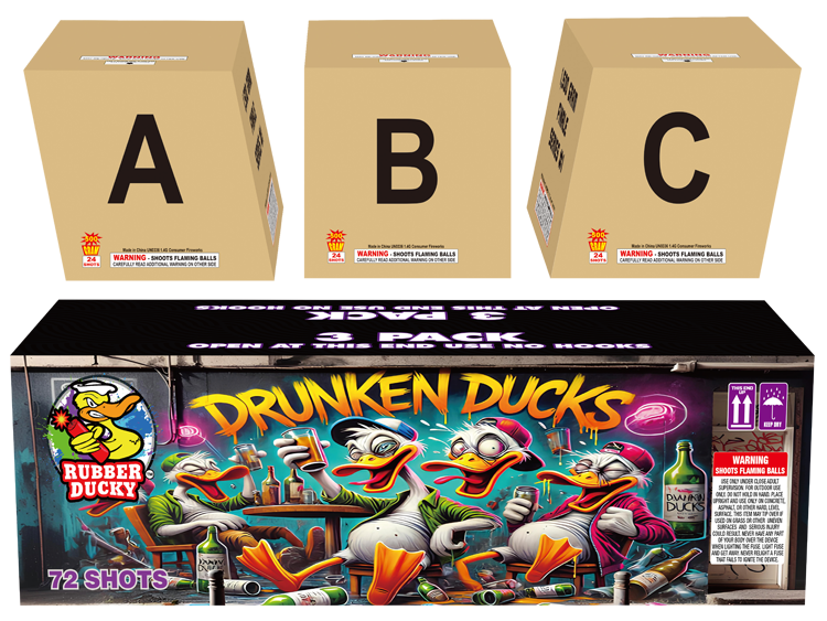 DRUNKEN DUCKS 72 SHOT
