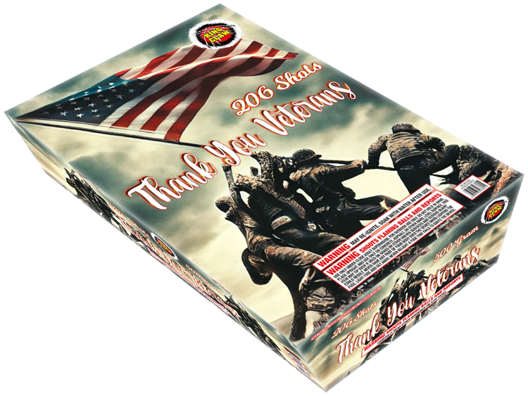 THANK YOU VETERANS 206 SHOT