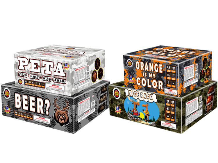 THE HUNTERS PACK 64 SHOTS