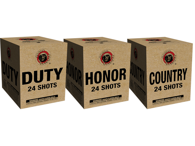 DUTY / HONOR / COUNTRY 24 SHOT