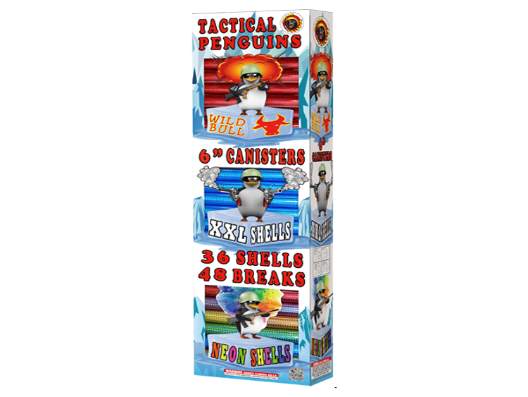 TACTICAL PENGUINS® 36 CANISTERS