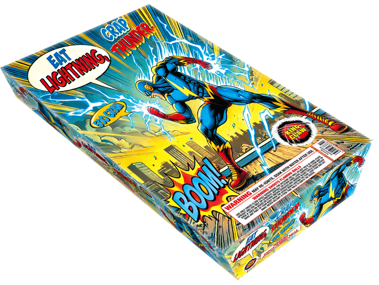 EAT LIGHTNING AND CRAP THUNDER 195 SHOT
